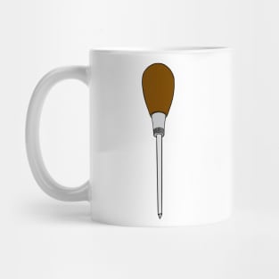 Bookbinding Awl Mug